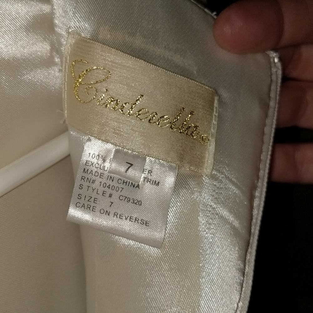 Beautiful Girls Communion/Flower Girl Dress size 7 - Picture 5 of 5